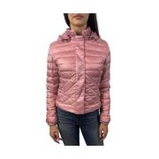 Roze jas met afneembare capuchon 19v69 Italia , Pink , Dames