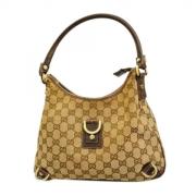 Pre-owned Canvas gucci-bags Gucci Vintage , Brown , Dames