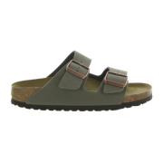 Milano Big Buckle Sandalen Birkenstock , Green , Heren