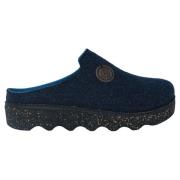 Blauwe Dames Huisslipper - Warm Gevoerd Rohde , Blue , Dames