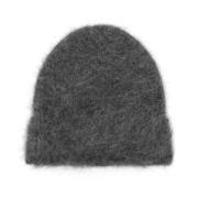 Houtskool Fuzzy Beanie Muts Séfr , Gray , Heren