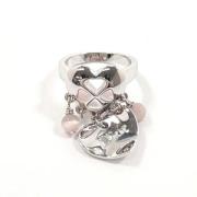 Pre-owned Metal rings Dior Vintage , Gray , Dames