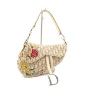 Pre-owned Canvas dior-bags Dior Vintage , Beige , Dames