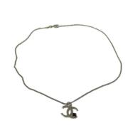 Pre-owned Metal chanel-jewelry Chanel Vintage , Gray , Dames