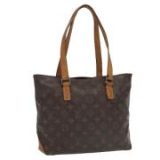 Pre-owned Canvas totes Louis Vuitton Vintage , Brown , Dames