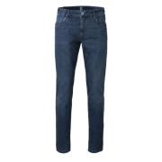 Slim Stretch Denim Jeans Meyer , Blue , Heren