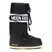 Zwarte enkellaarzen voor heren Moon Boot , Black , Heren