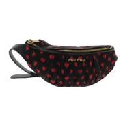 Pre-owned Canvas crossbody-bags Miu Miu Pre-owned , Red , Dames