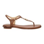 Effen Band Sandalen Michael Kors , Brown , Dames