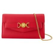 Leather shoulder-bags Versace , Red , Dames