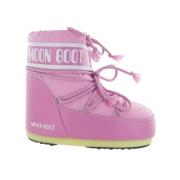 Icon Low Nylon Schoenen Moon Boot , Pink , Dames