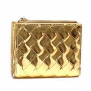 Pre-owned Leather wallets Bottega Veneta Vintage , Yellow , Dames