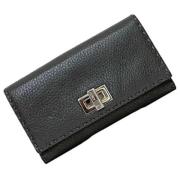 Pre-owned Leather wallets Fendi Vintage , Gray , Dames