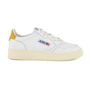 Witte Leren Sneakers Chic Stijl Autry , White , Heren