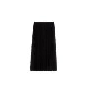 Stijlvolle Zwarte Rok voor Vrouwen Pennyblack , Black , Dames