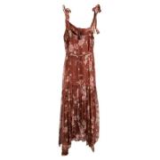 Fabric dresses Zimmermann , Brown , Dames