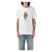 Bear S/S TEE Ralph Lauren , White , Heren