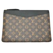 Pre-owned Fabric louis-vuitton-bags Louis Vuitton Vintage , Brown , Da...