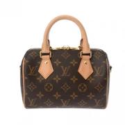 Pre-owned Canvas louis-vuitton-bags Louis Vuitton Vintage , Brown , Da...