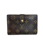 Pre-owned Canvas wallets Louis Vuitton Vintage , Brown , Dames