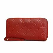 Pre-owned Fabric wallets Louis Vuitton Vintage , Red , Dames