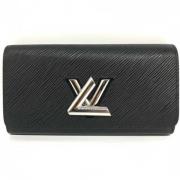 Pre-owned Fabric wallets Louis Vuitton Vintage , Black , Dames