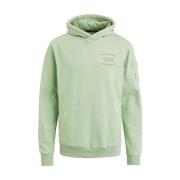 Zachte Terry Geborstelde Hoodie PME Legend , Green , Heren