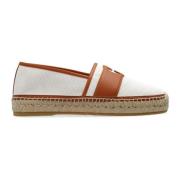 Canvas Espadrilles Beige Elegante Stijl Gucci , Beige , Heren