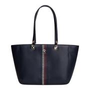 Stijlvolle Tote Tas voor Vrouwen Tommy Hilfiger , Blue , Dames