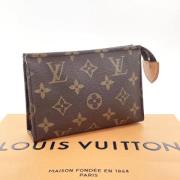 Pre-owned Canvas louis-vuitton-bags Louis Vuitton Vintage , Brown , Da...