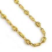 Pre-owned Metal necklaces Celine Vintage , Yellow , Dames