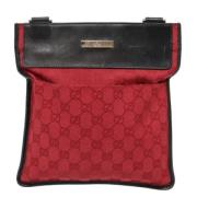 Pre-owned Canvas gucci-bags Gucci Vintage , Red , Dames