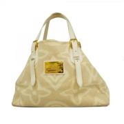 Pre-owned Fabric louis-vuitton-bags Louis Vuitton Vintage , Beige , Da...