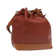 Pre-owned Leather louis-vuitton-bags Louis Vuitton Vintage , Brown , D...