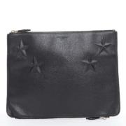 Pre-owned Leather clutches Givenchy Pre-owned , Black , Dames