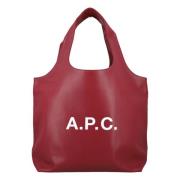 Stijlvolle Ninon Tote Tas Handtas A.p.c. , Red , Dames