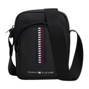 Heren Mini Reporter Tas Tommy Hilfiger , Black , Heren