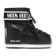 Zwarte enkellaarzen voor vrouwen Moon Boot , Black , Dames