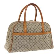 Pre-owned Canvas handbags Louis Vuitton Vintage , Blue , Dames