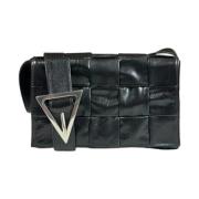 Pre-owned Leather shoulder-bags Bottega Veneta Vintage , Black , Dames