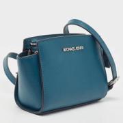 Pre-owned Leather shoulder-bags Michael Kors Pre-owned , Blue , Dames