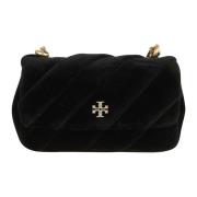 Zwarte Handtas Kira Stijl Tory Burch , Black , Dames