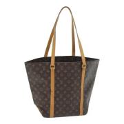 Pre-owned Canvas totes Louis Vuitton Vintage , Brown , Dames