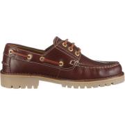 Bruine bootschoen - Ambachtelijk comfort Camel Active , Brown , Dames