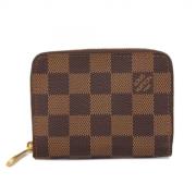 Pre-owned Fabric wallets Louis Vuitton Vintage , Brown , Dames