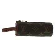 Pre-owned Canvas pouches Louis Vuitton Vintage , Brown , Dames