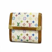 Pre-owned Fabric wallets Louis Vuitton Vintage , White , Dames