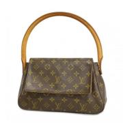 Pre-owned Fabric louis-vuitton-bags Louis Vuitton Vintage , Brown , Da...