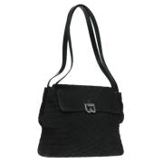 Pre-owned Nylon shoulder-bags Bally Pre-owned , Black , Dames