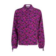 Rosalie Blouse Lange Mouw Lofty Manner , Purple , Dames